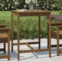 Tavolo da Giardino Miele 82,5x82,5x110cm Legno Massello di Pino 824084