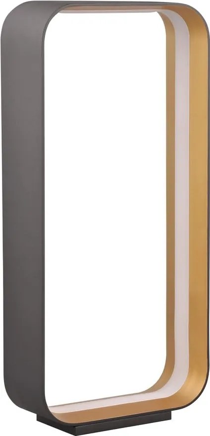 Lampada da tavolo a LED nera con controllo vocale/app e paralume in metallo (altezza 61 cm) Cizione - CINQUE