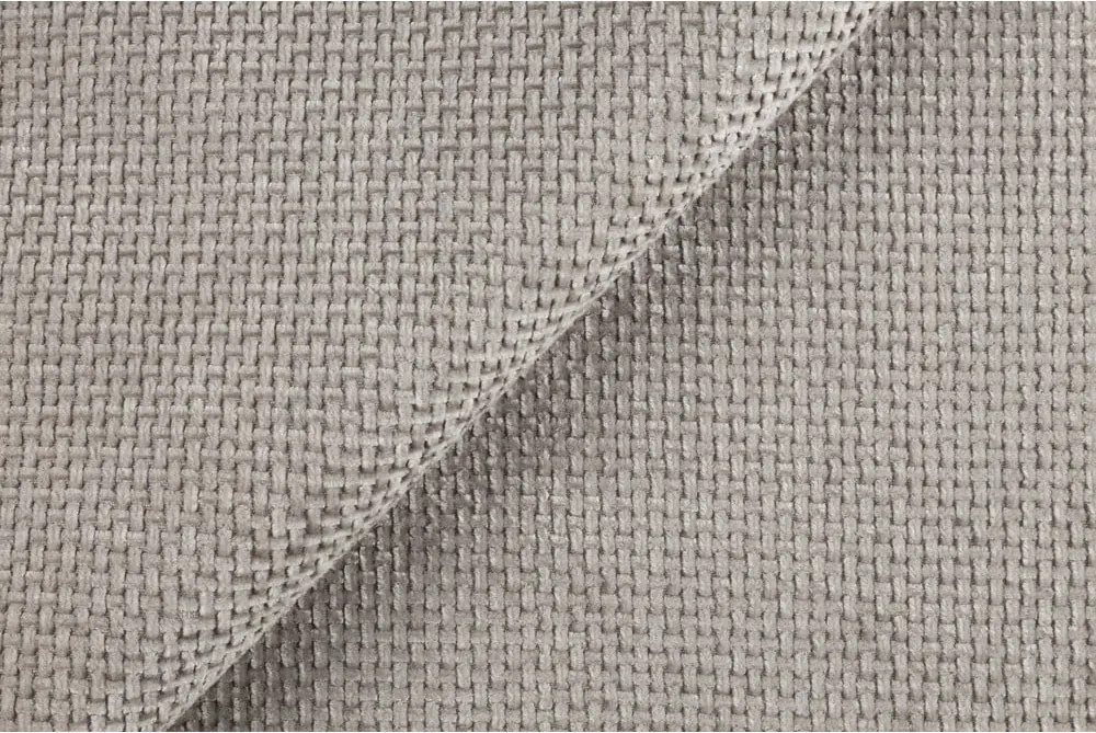 Divano marrone chiaro con rivestimento in ciniglia 140 cm Freya – Ropez