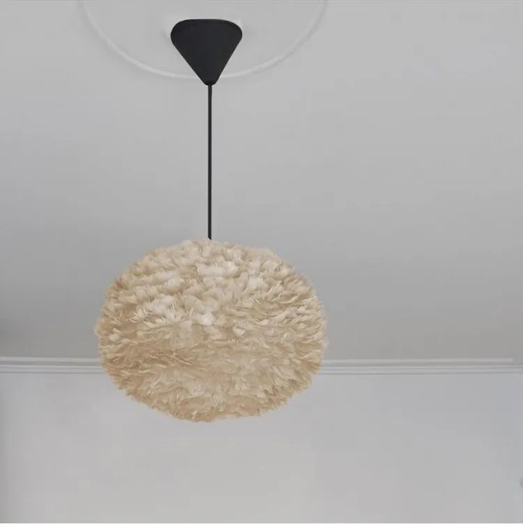 Cavo di sospensione nero per apparecchi Cord, lunghezza 210 cm - UMAGE