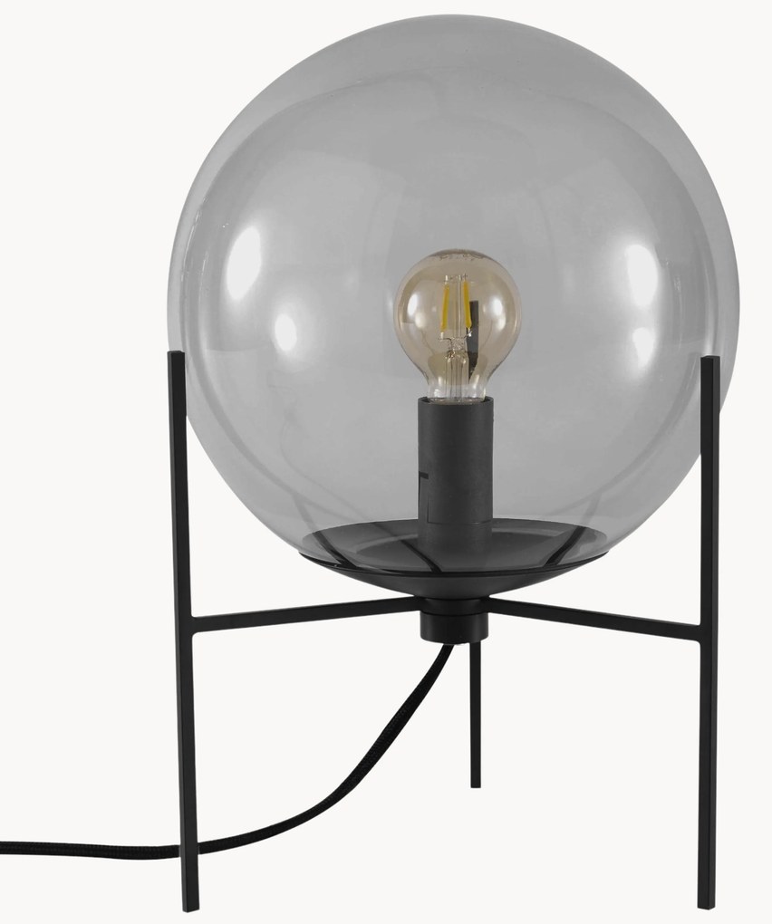 Lampada da tavolo piccola in vetro Alton