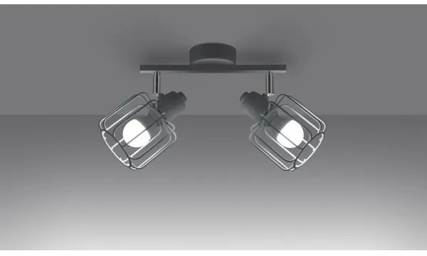 Sollux SL.1112 - Faretto BELUCI 2xE14/40W/230V bianco