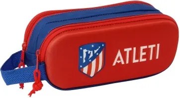 Portaoggetti Doppio Atlético Madrid Rosso 21 x 8 x 6 cm 3D