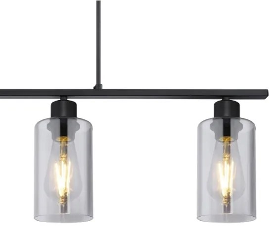 Globo 15465-4H - Lampadario a sospensione con filo HADERA 4xE27/60W/230V