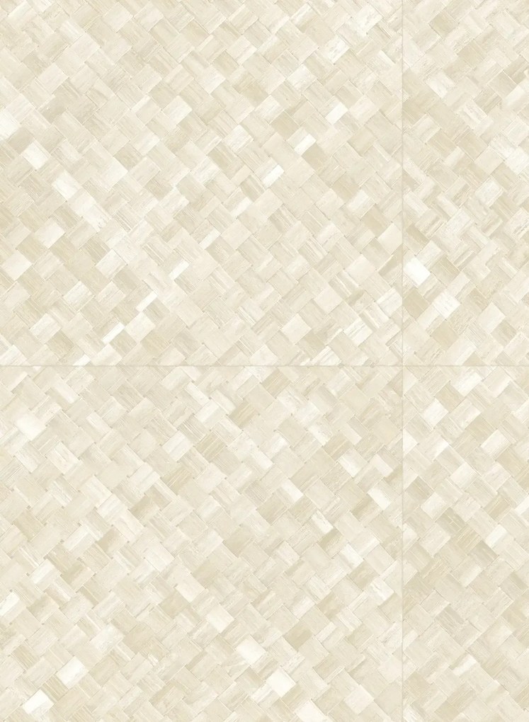 Arte International Carta da parati Pandan - Beige/ Grau