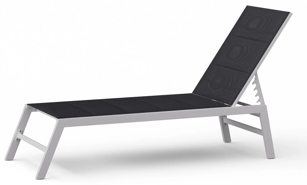 blumfeldt Lounger Renazzo XXL - Sedia a sdraio, capacità di carico di 160 kg, 5 regolazioni, idrorepellente