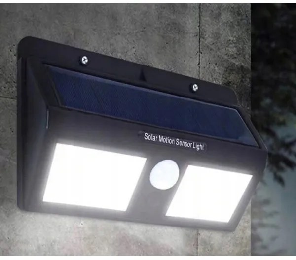 Lampada solare da parete con sensore LED/1,2W/3,7V 1200 mAh IP44