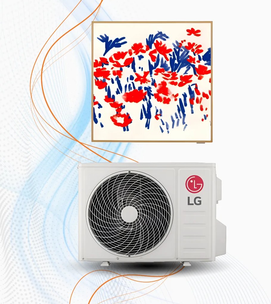 Climatizzatore LG ArtCool Gallery Photo Inverter R-32 WiFi, 12.000