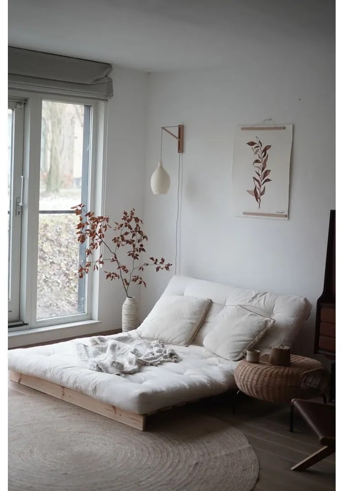 Divano letto color petrolio 140 cm Roots - Karup Design