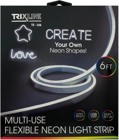 LED Striscia flessibile NEON LED/5V USB 1,8 m bianca