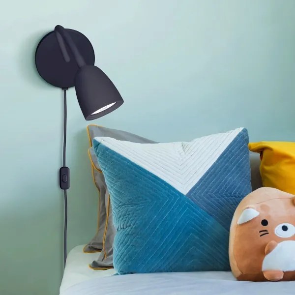 Solight WO54-B - LED Lampada da parete dimmerabile LED/4W/230V nero