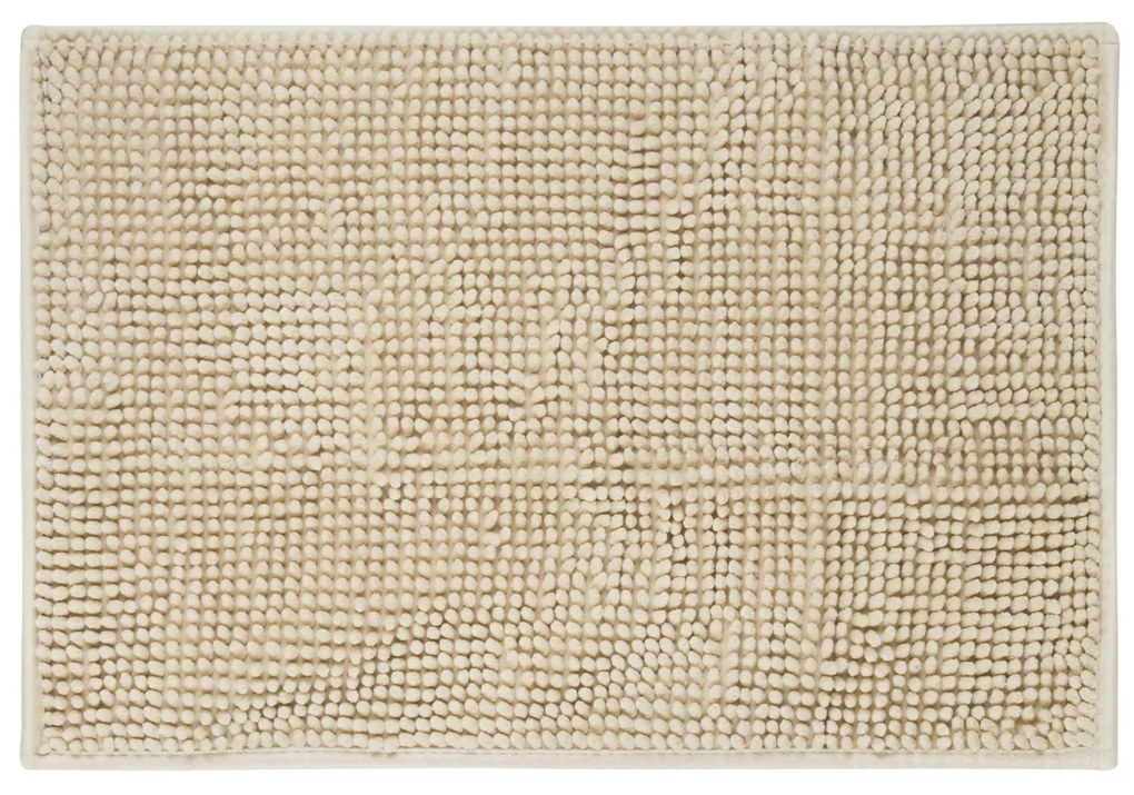Tappeto bagno 40x65 cm Ricciolo beige