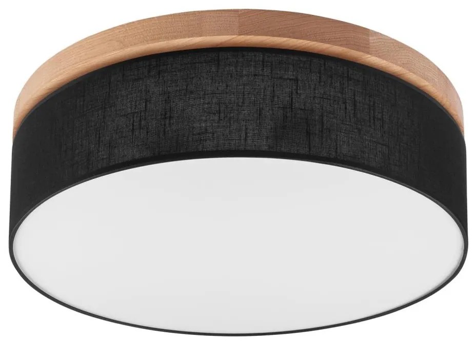 Brilagi - LED Plafoniera BELLADONNA 3xE27/15W/230V nero/quercia