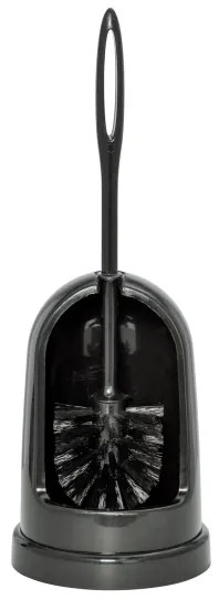 WENKO 24637100 - Scopino WC STANDARD 14x40 cm nero