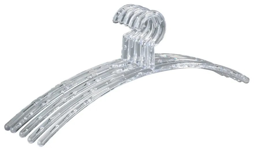 Set di 5 appendiabiti trasparenti Bubble - Wenko