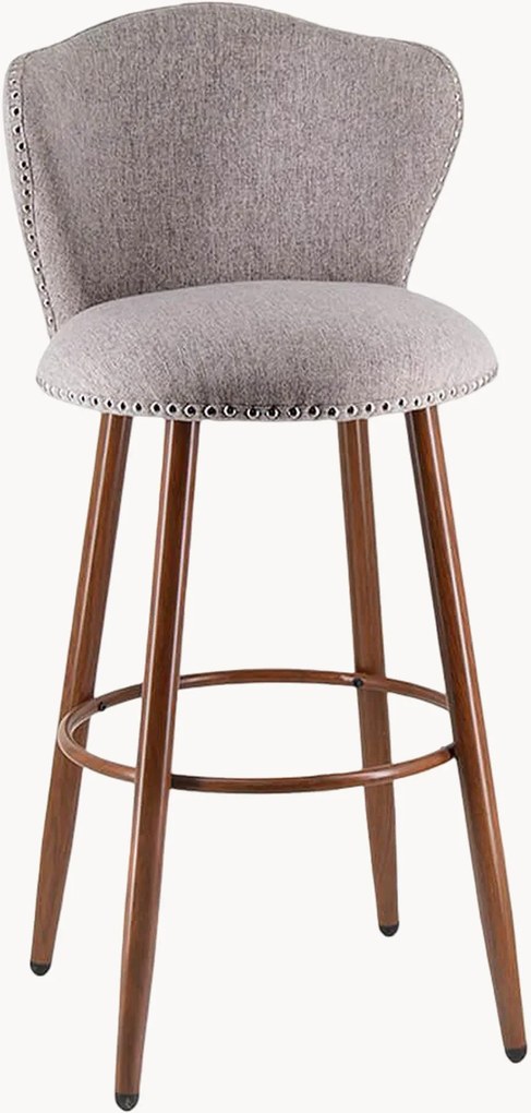 Sedia da bar in lino Niza