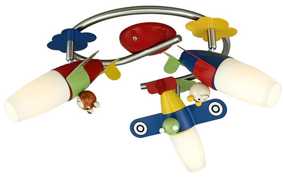 EGLO 93187 - Faretto LED per bambini SIRO 1 3xE14/4W LED