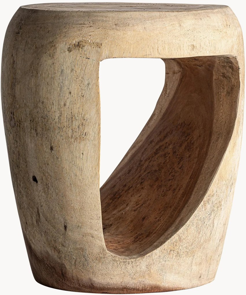 Tavolino rotondo in legno di Suar Krania
