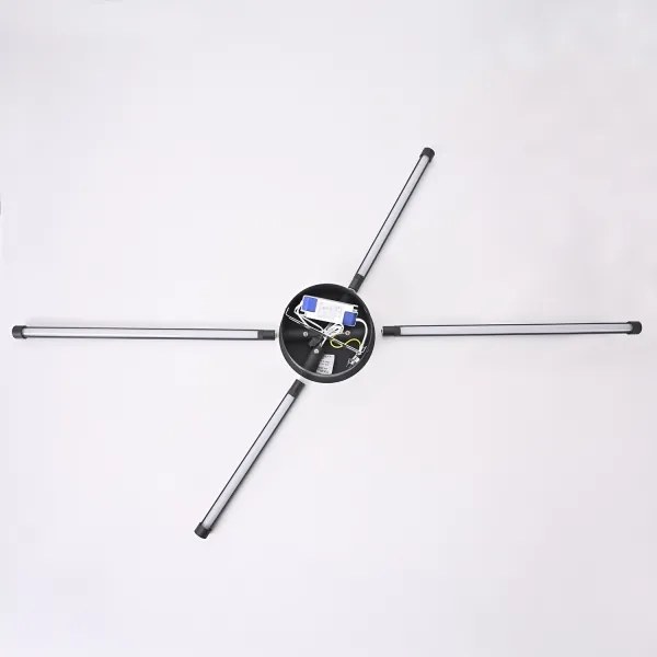 Brilagi - Applique a LED LUGO QUATTRO LED/16W/230V nero