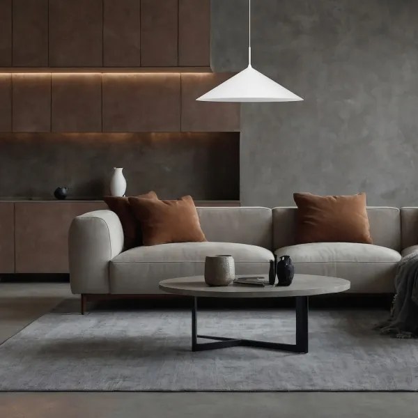 Lampada a sospensione su cavo CAPITAL 1xGX53/15W/230V, Ø 60 cm, bianco