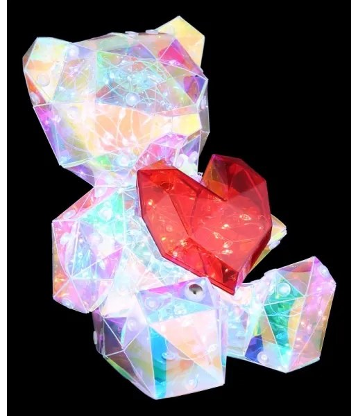 Globo 28058K - Lampada da tavolo dimmerabile BRONDAR LED/3W/5V 1200 mAh orso