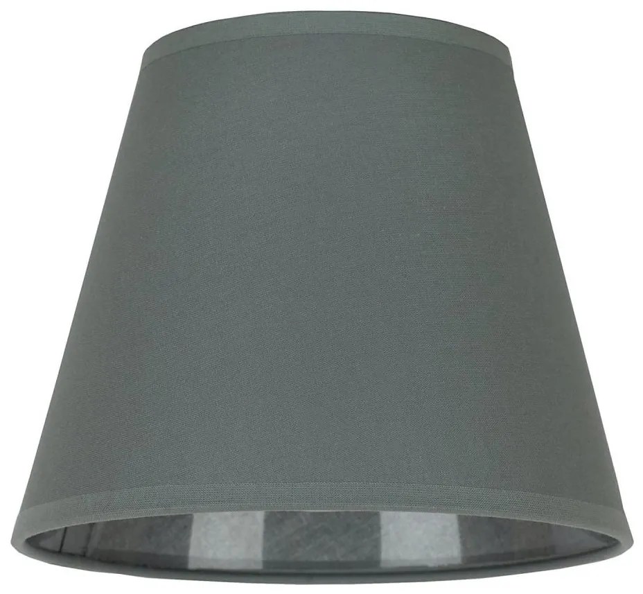 Duolla - Paralume per lampada da tavolo SOFIA XS E14 diametro 18,5 cm grigio