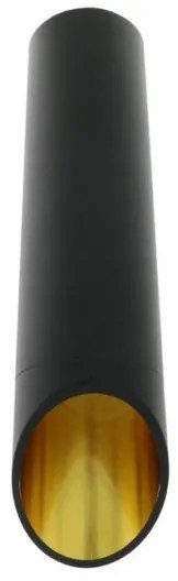 Plafoniera VALDA 1xGU10/60W/230V nera