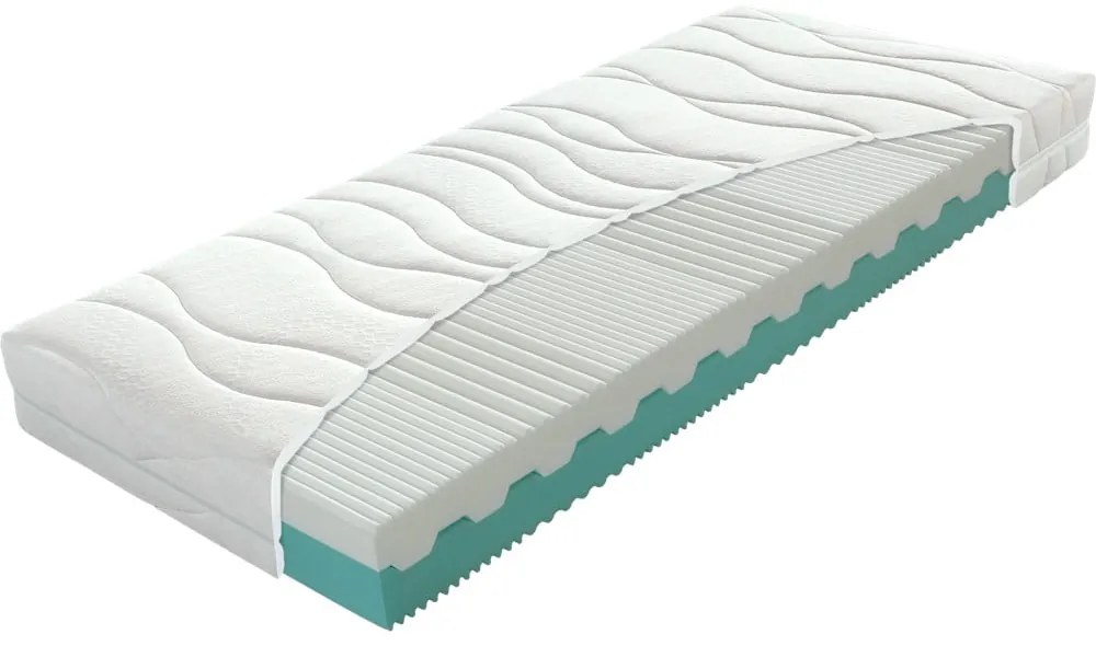 Materasso matrimoniale in schiuma dura/media 160x200 cm Tandem - Materasso