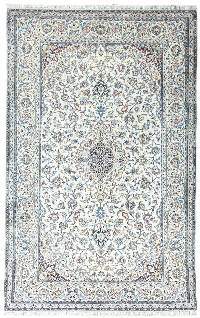 Nain Tappeto persiano 190 x 300 Beige (Iran) Annodato A Mano
