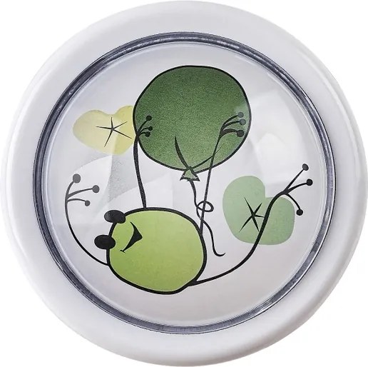 Rabalux 76071 - Lampada notturna LED per bambini FROGGO LED/0,3W/2xAA 6000K
