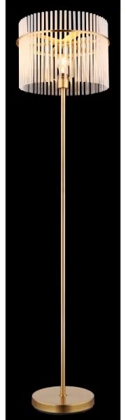 Globo 15698SM - Lampada con piedistallo GORLEY 1xE27/60W/230V oro