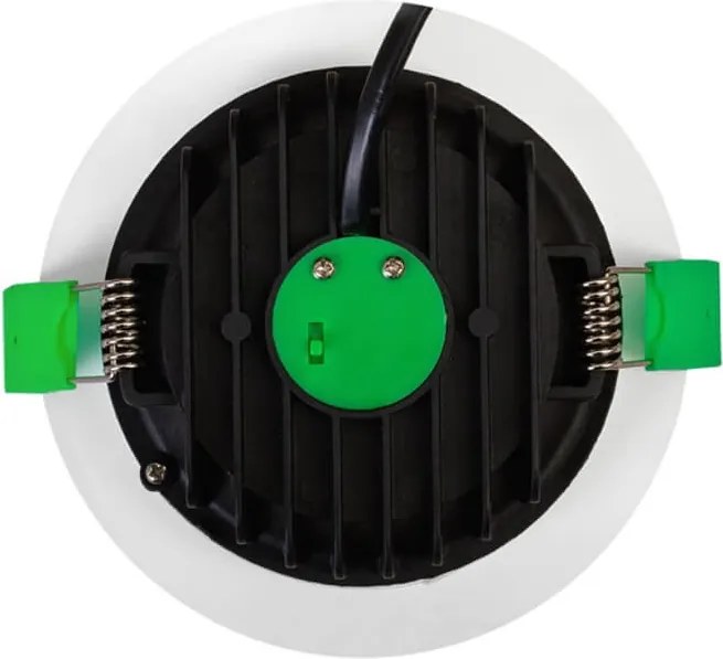 Faro da incasso LED 10W 3in1 IP44 Dimmerabile Foro ø89mm - 109mm Colore Bianco Variabile CCT