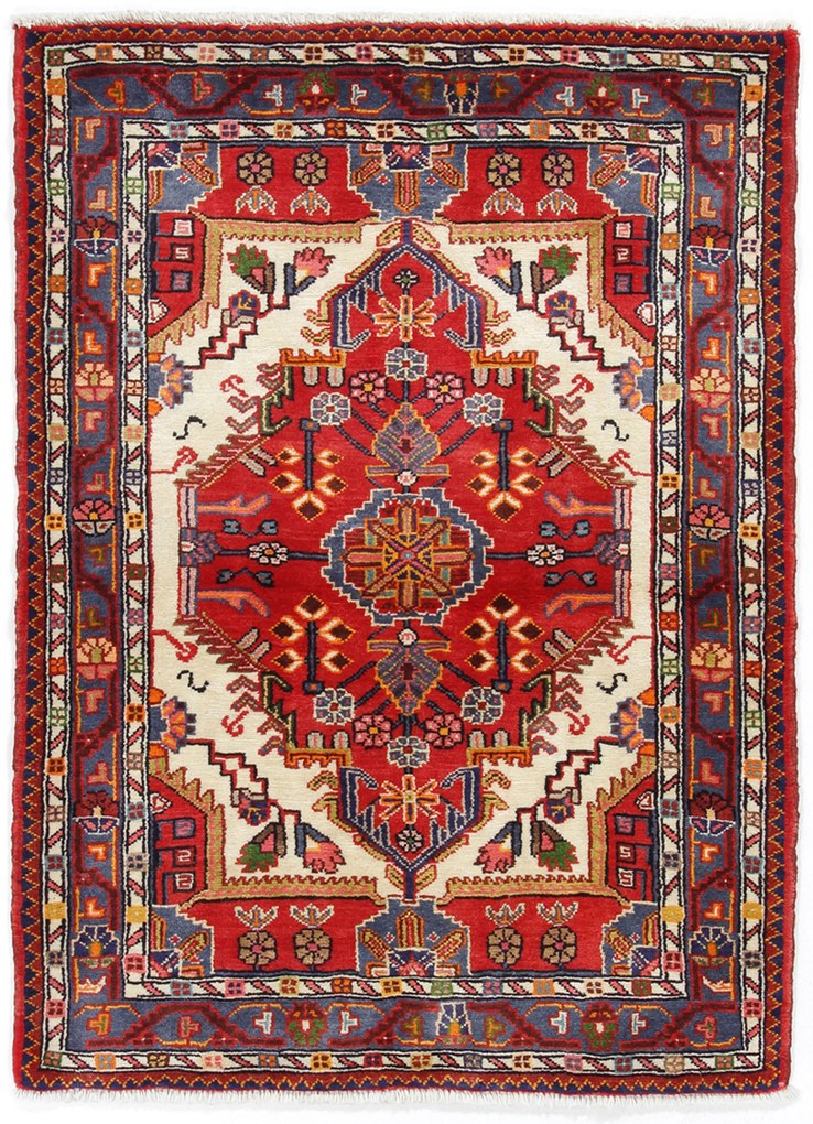 Tuyserkan Tappeto 140x100 (Iran) Annodato A Mano