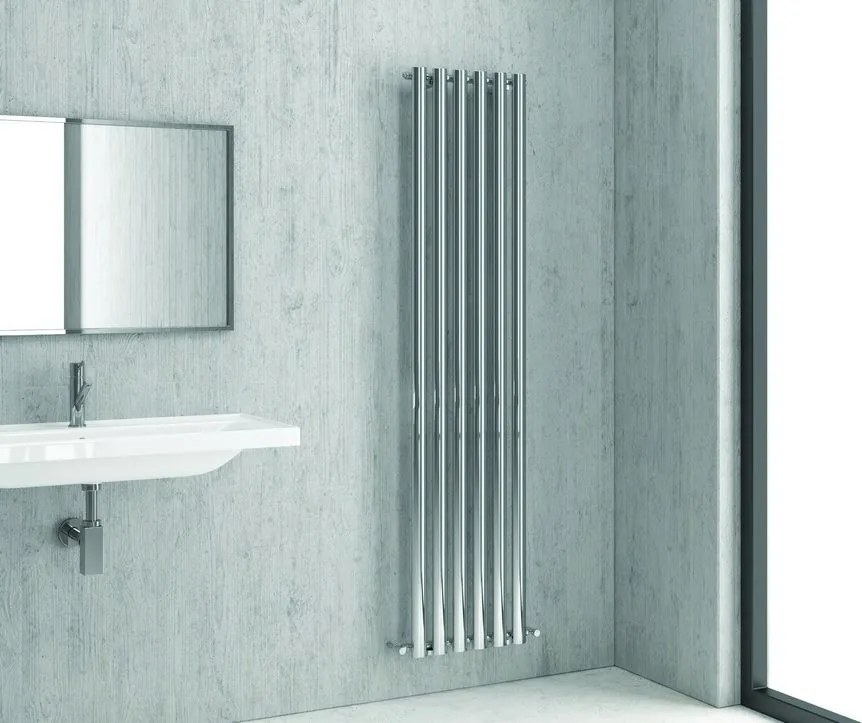 Radiatore Termoarredo 420x1800mm con 6 tubi verticali modello Kam-369 - KAMALU