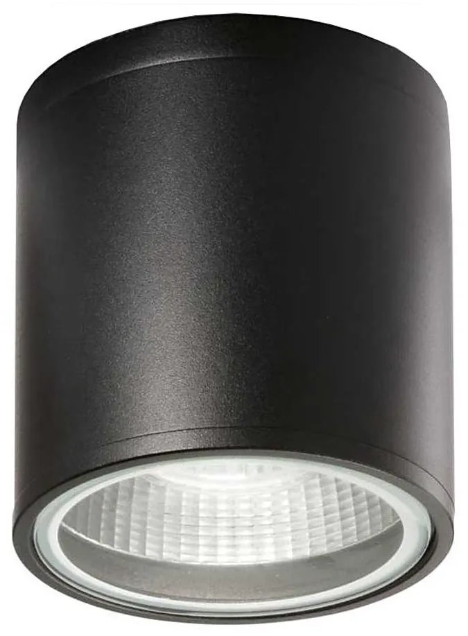 Ideal Lux - Luce Spot da bagno GUN 1xGU10/28W/230V IP44 nero