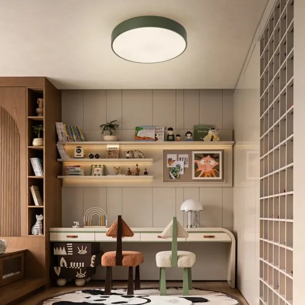 Brilagi - Plafoniera LED dimmerabile POOL LED/48W/230V 3000-6000K 40 cm verde + telecomando