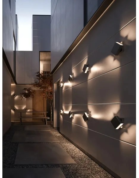 Nordlux - Lampada da parete dimmerabile a LED TURN LED/13,8W/230V nera