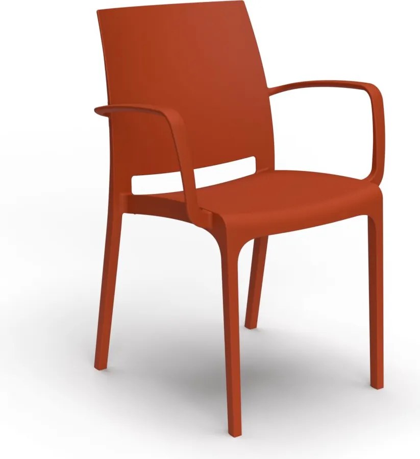 VOLGA - poltrona da giardino in plastica