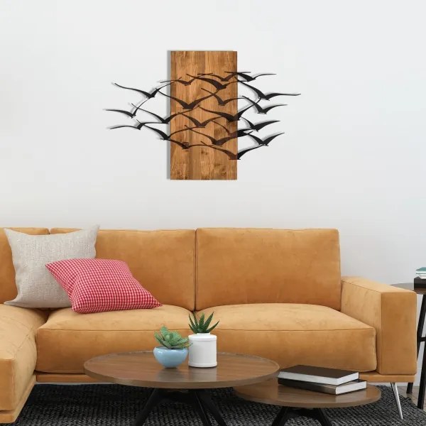 Decorazione da muro 86x58 cm uccelli