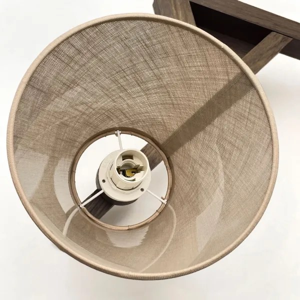 Brilagi - Plafoniera LED ANTHONY 3xE14/40W/230V rovere noce/beige