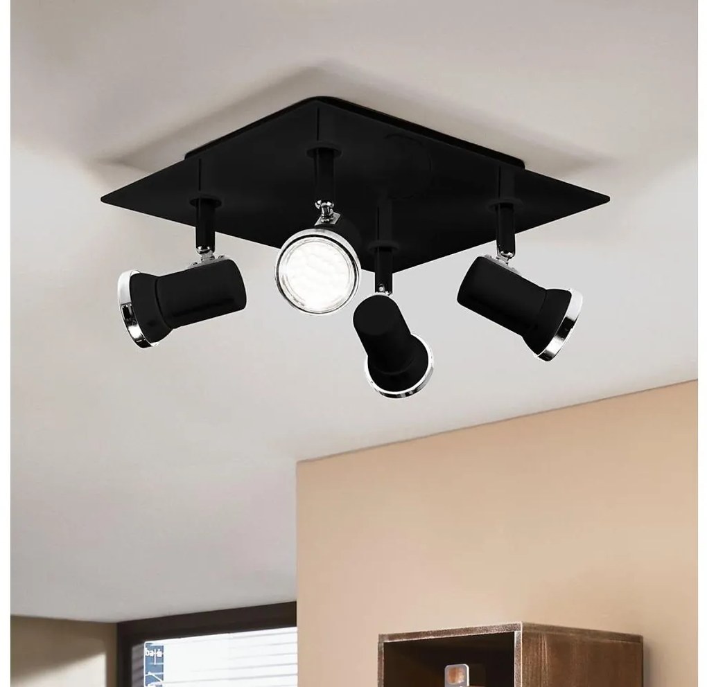 Eglo 33678 - Faretto LED da bagno TAMARA 1 4xGU10/3,3W/230V IP44