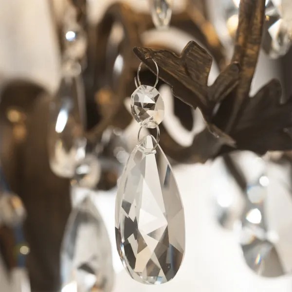 ONLI - Lampada da tavolo TERESA 1xE14/6W/230V bronzo