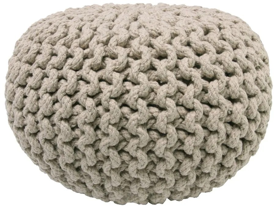 Pouf per bambini beige fatto a mano Lili - Nattiot