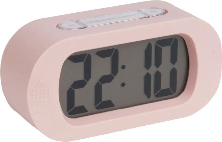 Sveglia gommata rosa chiaro Gummy - Karlsson