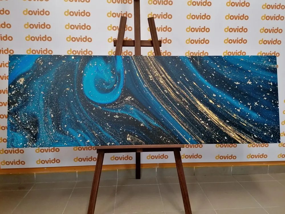 Stampa su tela – Astrazione smeraldo