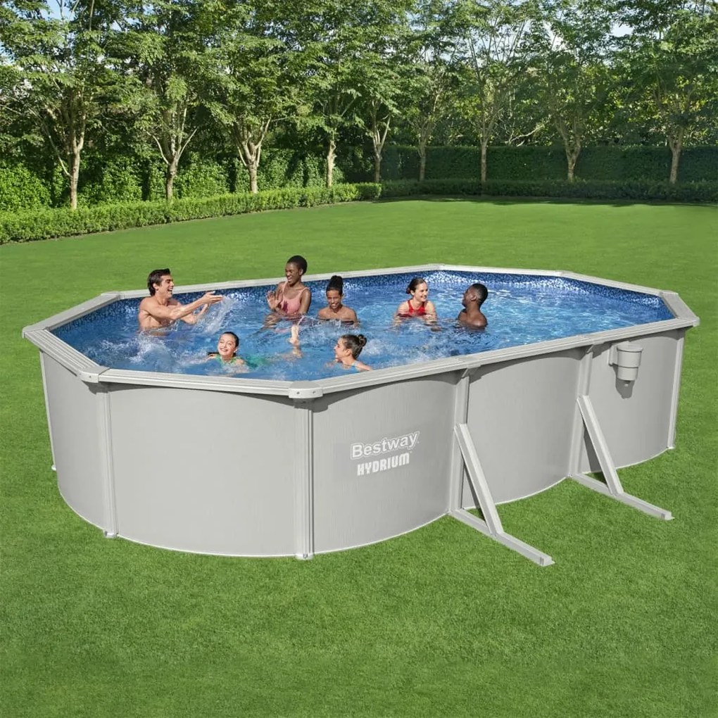 Piscina Fuoriterra Ovale Hydrium 610x360x120 Cm /