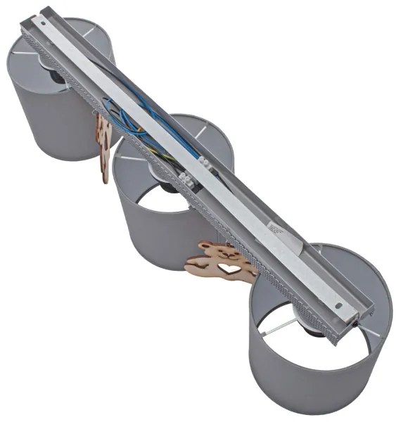 Plafoniera per bambini BEAR 3xE27/60W/230V