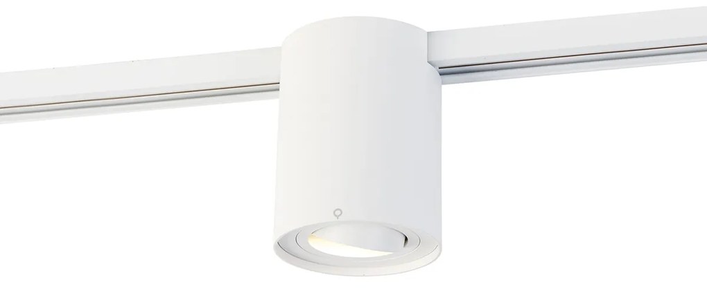 Faretto da binario monofase moderno bianco - Rondoo Up