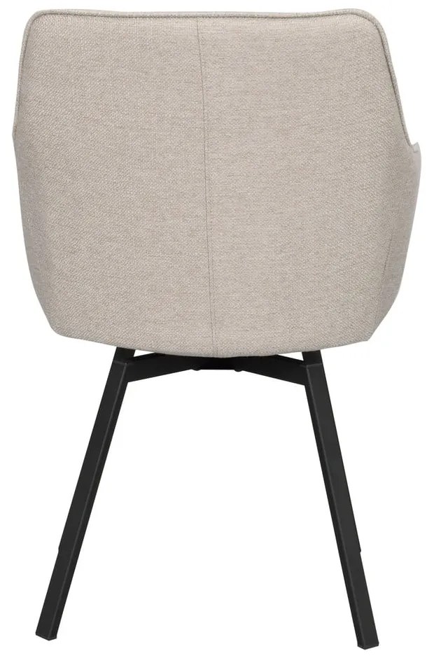 Set di sedie da pranzo beige in imbottito 2 pz Alison – Rowico