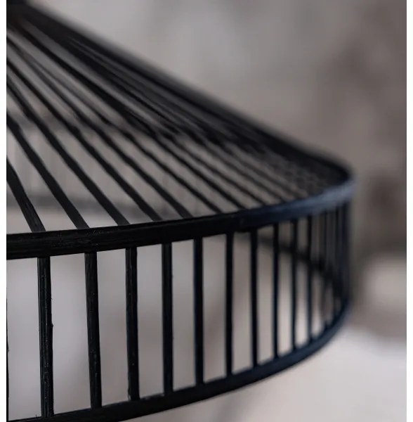 Markslöjd 108782 - Lampadario a sospensione con filo TAPA 1xE27/40W/230V nero/bambù